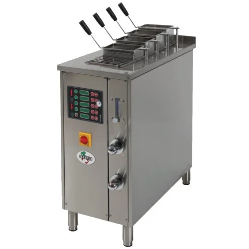 Italgi CP900 automatic pasta cooker with 4 baskets and auto-lift system