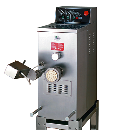 Italgi P17 commercial pasta extruder with stainless steel trolley